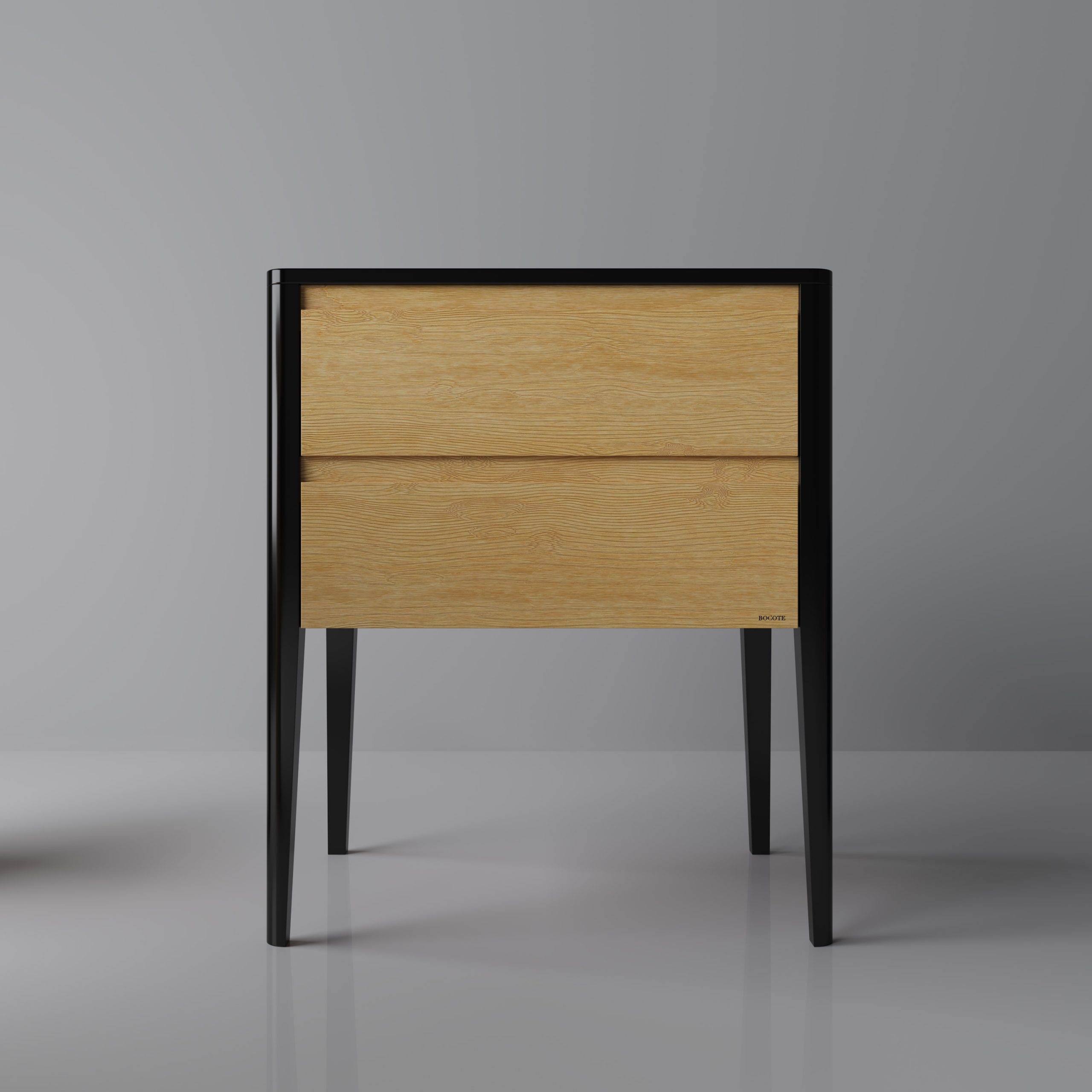 Aprilia Bedside Table Bocote
