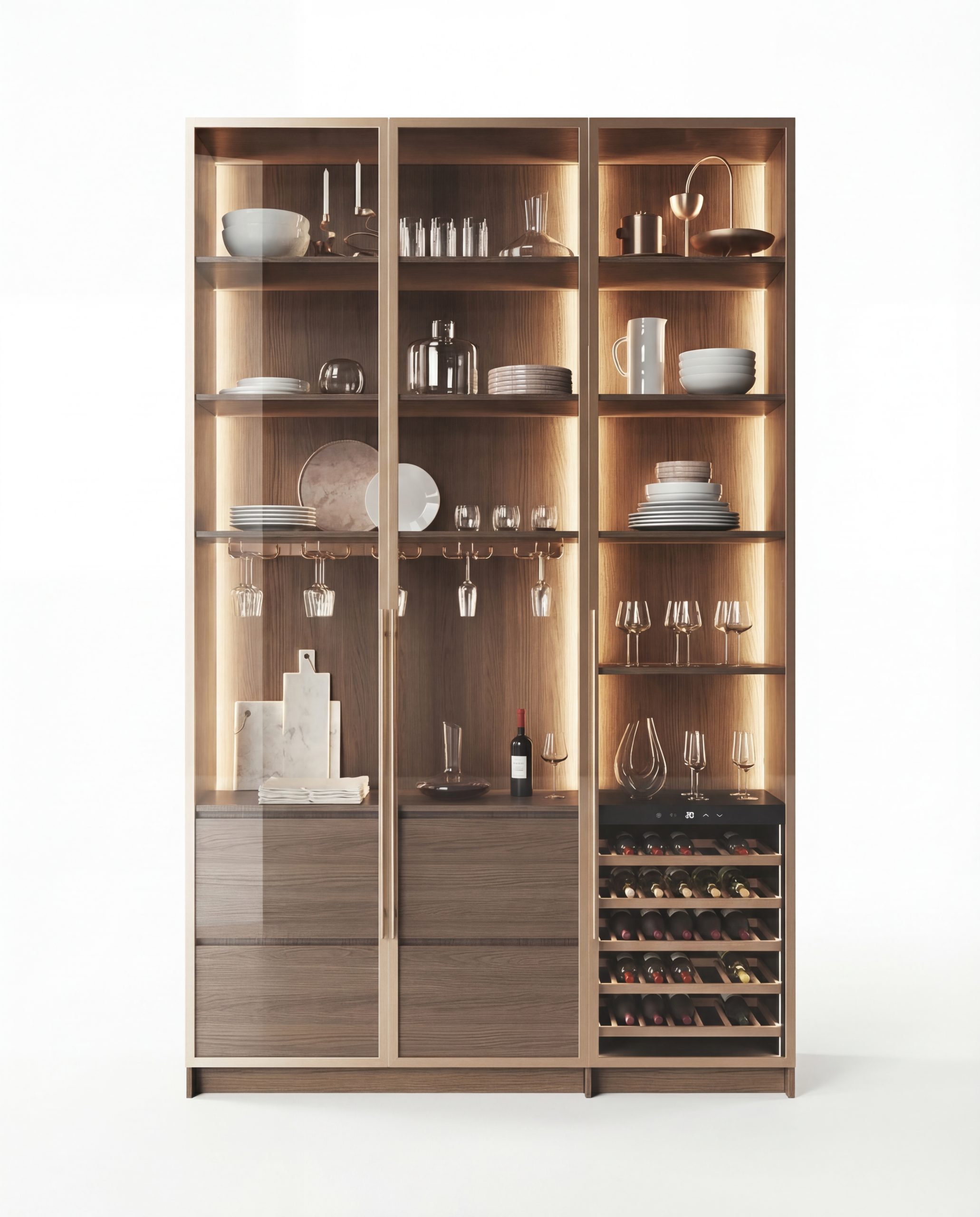 Loren crystal cabinet
